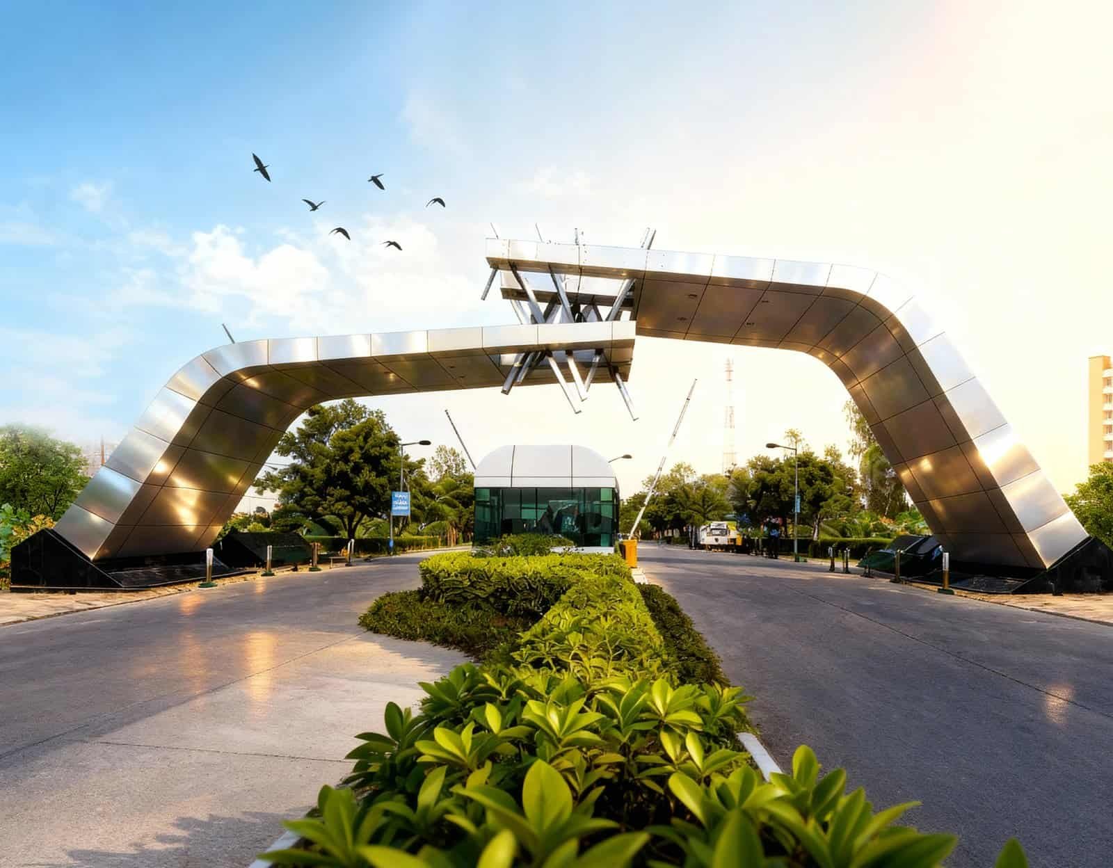 Vistara entrance front view